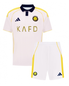 Al-Nassr Maglia Gara Terza Repliche 2025-26 Bambino Maniche Corte